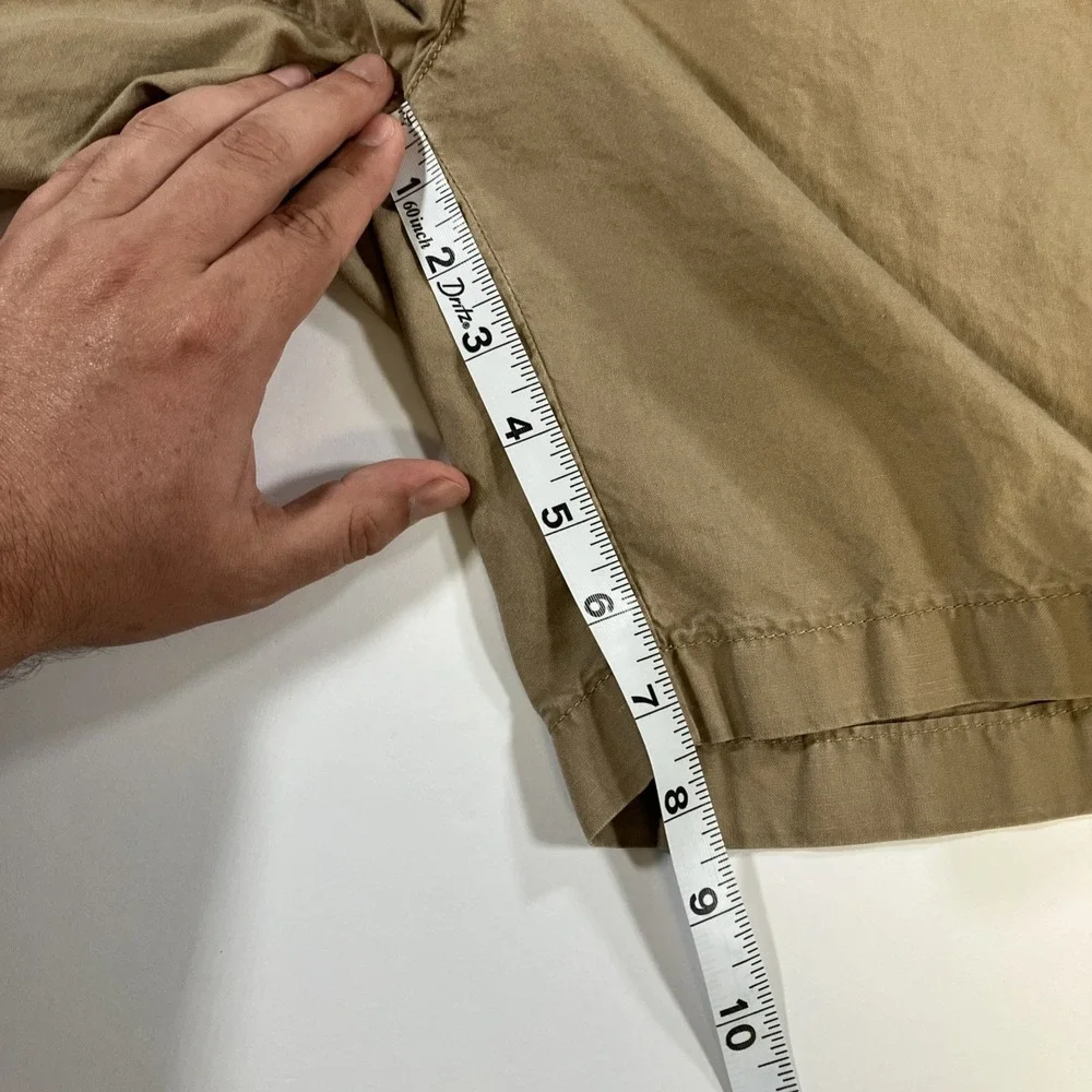 Patagonia All Wear Organic Cotton Hemp Shorts Mens 34 Brown Hiking Camping 7.5